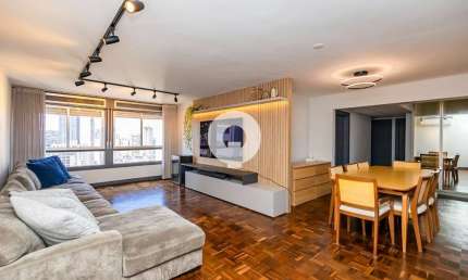 Apartamento retrofit de 185m² no icônico Edifício Gemini - Centro de Curitiba