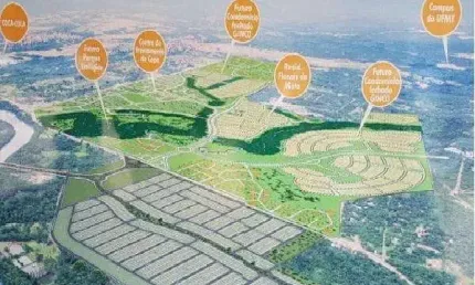 Terreno à venda no Parque das Aguas, Várzea Grande 