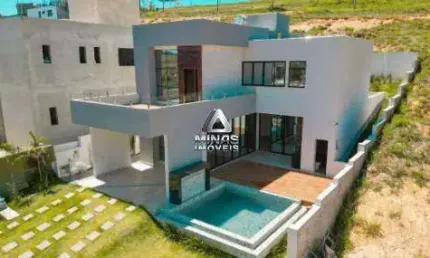 Casa em condomínio fechado com 3 quartos à venda na Rua Guanhães, sn, Alphaville, Vespasiano