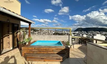 Cobertura com 3 quartos à venda no Bairu, Juiz de Fora , 264 m2 por R$ 1.350.000