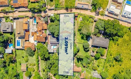 Terreno a venda em Atibaia/SP com 2091 m² no bairro Jardim Estância Brasil