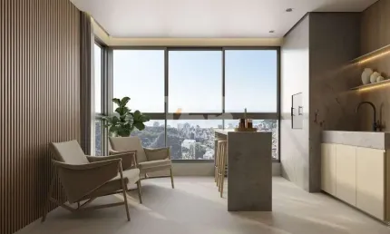 Apartamento na planta com 2 dormitórios na praia brava