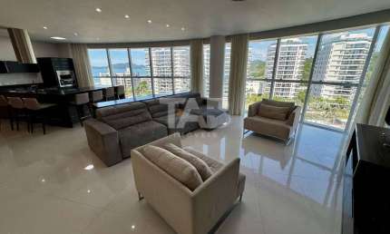 Apartamento com 4 quartos para alugar na Rua Delfim Mário Pádua Peixoto, 350, Praia Brava, Itajaí