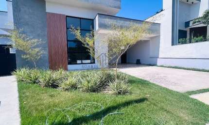 Casa de alto padrão em condomínio: 3 quartos, 3 suítes, 2 salas, 5 banheiros, 4 vagas - Indaiatuba-SP, Loteamento Park Gran Reserve
