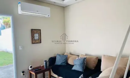 Casa em Condomínio à venda em Indaiatuba-SP, Chácara Belvedere: 3 quartos, 1 suíte, 2 salas, 3 banheiros, 2 vagas, 110m².