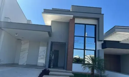 Casa de alto padrão em condomínio no Loteamento Park Gran Reserve, Indaiatuba-SP: 3 quartos, 3 suítes, 2 salas, 2 vagas, 140m².