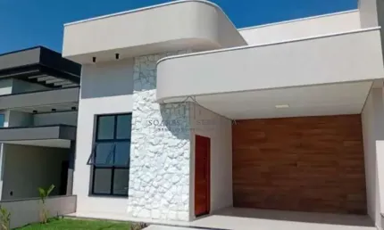 Residência de Alto Padrão à Venda em Condomínio Exclusivo de Indaiatuba-SP: 3 Quartos, 1 Suíte, 2 Salas, 4 Vagas, 135,89m².
