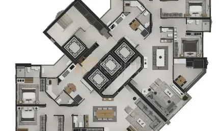 Apartamento com 4 quartos à venda no Centro, Balneário Camboriú 