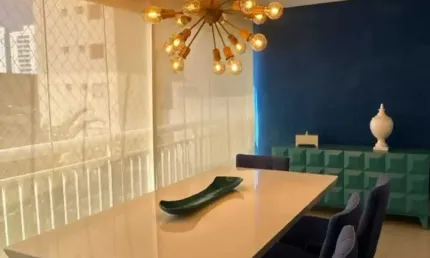 Apartamento mobiliado para aluguel no Imbuí, Salvador/BA, 3 suítes, 2 vagas