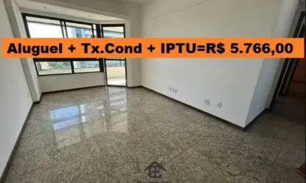 Apartamento 125m² para locação em Salvador, Pituba, 4 quartos, suítes, 2 vagas