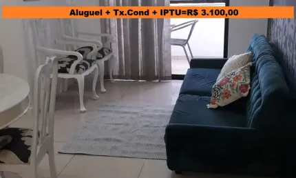 Apartamento mobiliado para Locação em Salvador/BA, Luiz Anselmo, 2 quartos, 1 vaga