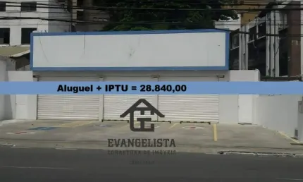 Loja térrea para locação em salvador/ba, rio vermelho, 6 vagas de estacionamento