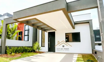 Casa com piscina e 03 quartos no Condomínio Horto Florestal