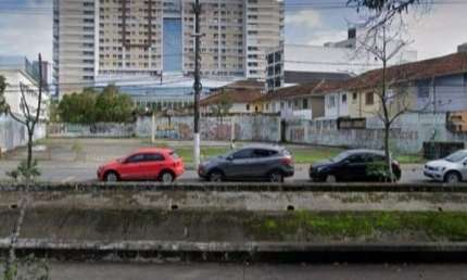 Terreno à venda na Avenida Washington Luís, 120, Vila Mathias, Santos