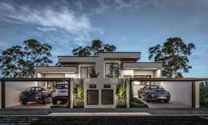 Excelente sobrado em camboriu, c/03 dormitorios e 3 vagas de garagem!