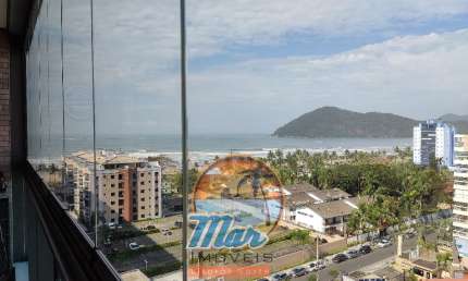 Maravilhoso apartamento com ampla vista para o mar a venda em Bertioga SP