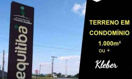 Vendo Terreno no Condomínio Fazenda Jequitibá de 1011m².