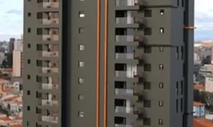Lindo Apartamento no Edifício Kennedy 180 – 116 mts2  (Andar Alto)
