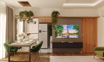 Apartamento para Venda em Uberlândia, Presidente Roosevelt, 2 dormitórios, 1 suíte, 2 banheiros, 2 vagas