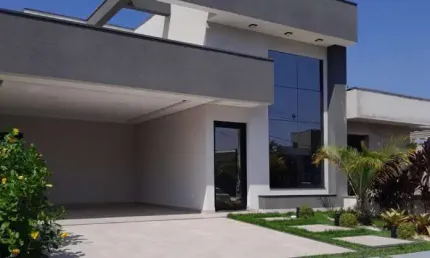 Novíssima casa de condomínio com 3 dormitórios em Indaiatuba a venda