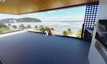 Apartamento frontal ao mar - riviera de são lourenço -ref. 2012