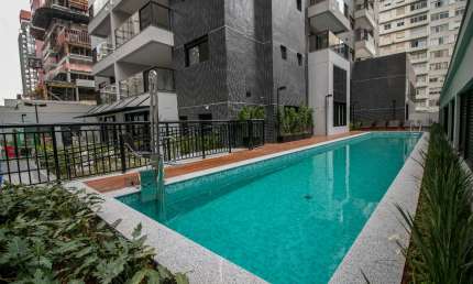 Apartamento 2 dormitórios com suite, varanda gourmet e vaga a 500m da Oscar Freire.