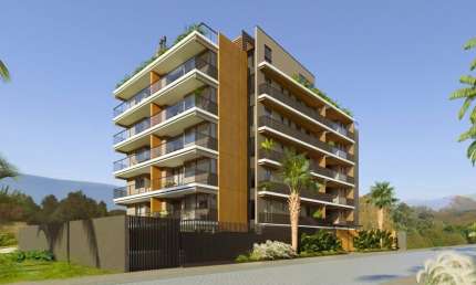 Apartamento em prédio frente mar na Terceira Pedra em Itapoá!