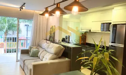 Lindo apartamento mobiliado no bairro santo antônio em joinville!