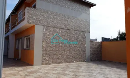 Casa em condomínio fechado com 2 quartos à venda no Balneário Itaguaí, Mongaguá , 75 m2 por R$ 235.000