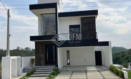 Casa em condomínio fechado com 3 quartos à venda na Estrada Santa Catarina, 70, Cézar de Souza, Mogi das Cruzes, 216 m2 por R$ 2.400.000