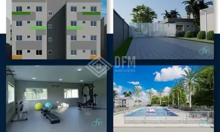 Apartamento com 2 quartos à venda na Avenida Japão, 5050, Porteira Preta, Mogi das Cruzes, 48 m2 por R$ 235.000