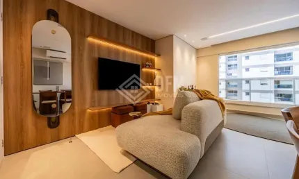 Duetto Damebe Residence - Apartamento Mobiliado à venda no Damebe Duetto Residence, no Loteamento Mogilar em  Mogi das Cruzes, com 2 suítes