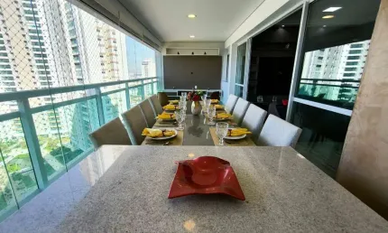 Helbor Life Club Mogilar - Apartamento Alto Padrão para locação no Life Club Mogilar em Mogi das Cruzes, SP, com 3 suítes, varanda gourmet e 2 vagas de garagem cobertas