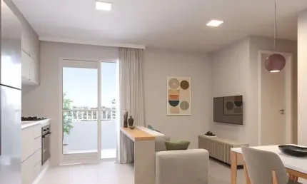 Residencial Porto Fino - Apartamento Studio Plus à venda com entrada facilitada, Mogi Moderno, Mogi das Cruzes, SP