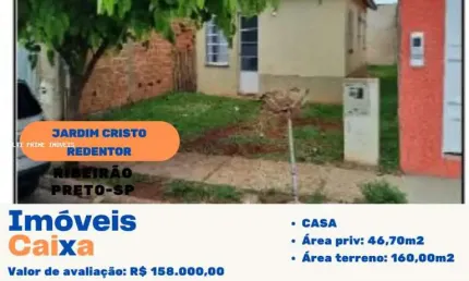 Casa para Venda em Ribeirão Preto, Jardim Cristo Redentor