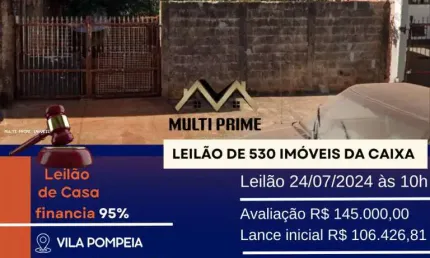 Terreno à venda na Rua Mandaguari, 736, Vila Pompéia, Ribeirão Preto