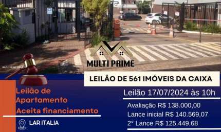 Apartamento para Venda em Ribeirão Preto, Bonfim Paulista, 2 dormitórios, 1 banheiro, 1 vaga