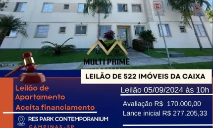 Apartamento para Venda em Campinas, Jardim Márcia, 2 dormitórios, 1 banheiro, 1 vaga