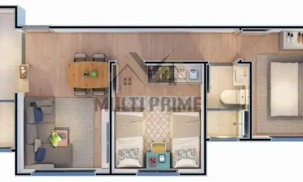 Apartamento para Venda em Ribeirão Preto, Quinta da Primavera, 2 dormitórios, 1 banheiro, 1 vaga