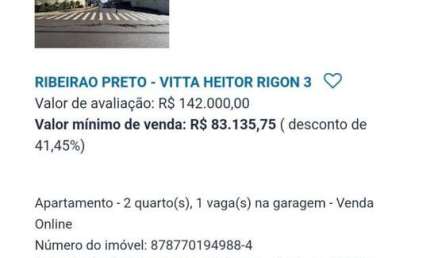 Apartamento para Venda em Ribeirão Preto, Jardim Heitor Rigon, 2 dormitórios, 1 banheiro, 1 vaga