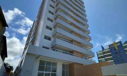 Quarto e Sala em Piatã - Frente Mar - Varanda Vista Livre Mar