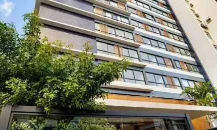 Blue barra - quarto e sala mobiliado na marquês de caravelas - vista mar - andar alto