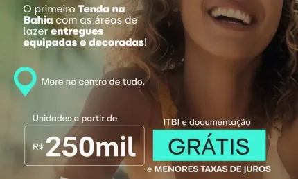 TENDA - VILA LAURA PRIME - Entrada de MIL REAIS - Subsidio e Parcelas facilitadas