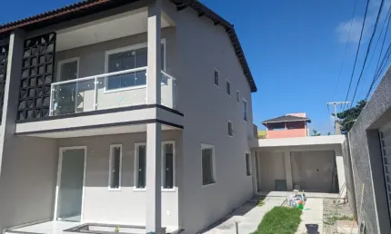 Casa Duplex 3 Suites em Condominio em Ipitanga - Nascente - 2 Vagas