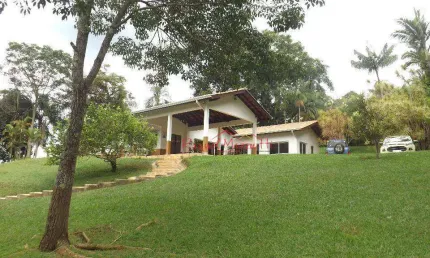 Chácara com 5 dormitórios à venda, 5000 m² - condomínio alvorada - arujá/sp