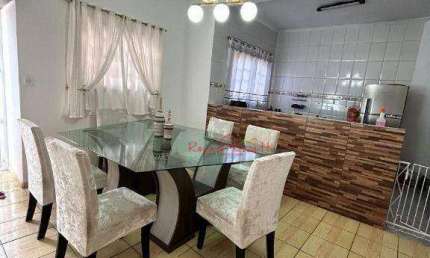Sobrado com 3 dormitórios para alugar, 125 m² por R$ 2.500,00/mês - Perová - Arujá/SP