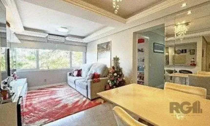 Apartamento de 2 dormitórios, 1 suíte e 1 vaga de garagem coberta e escriturada