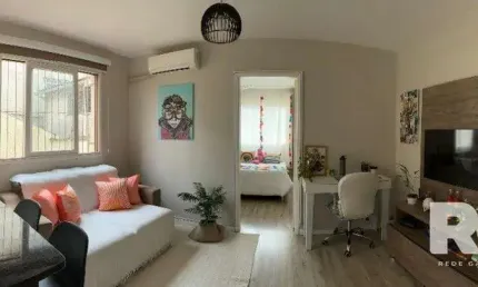 Belo apartamento de um dormitório no bairro santana.