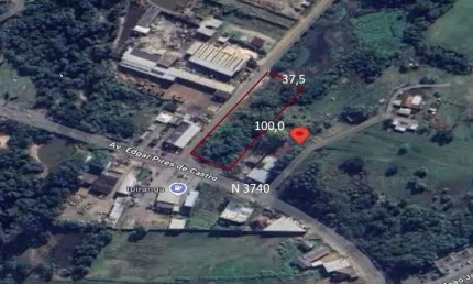 Terreno à venda na Avenida Edgar Pires de Castro, 3740, Hípica, Porto Alegre