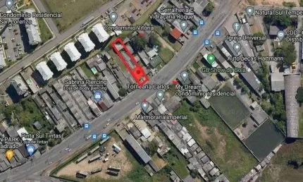 Terreno à venda na Avenida João Antônio Silveira, 380, Restinga, Porto Alegre